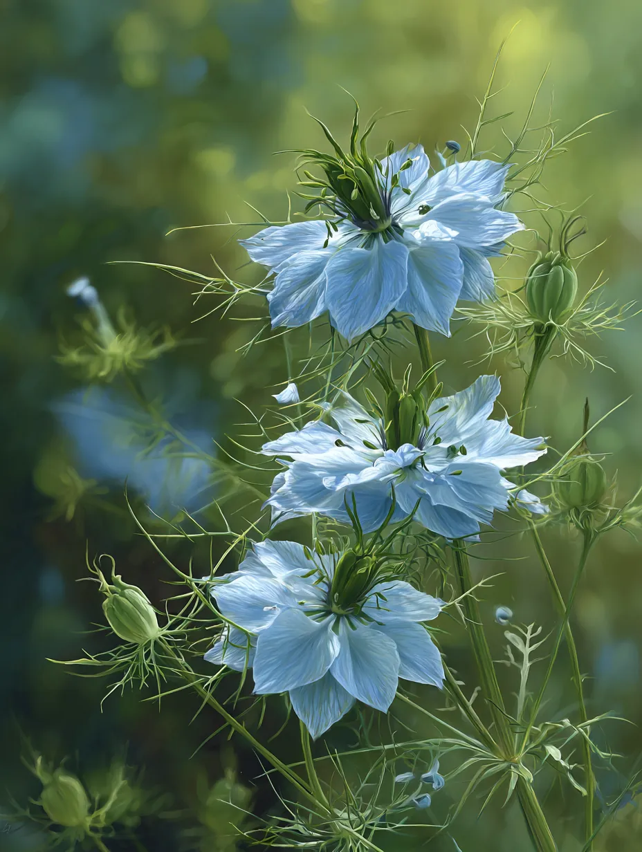 Нигелла дамасская — Nigella damascena